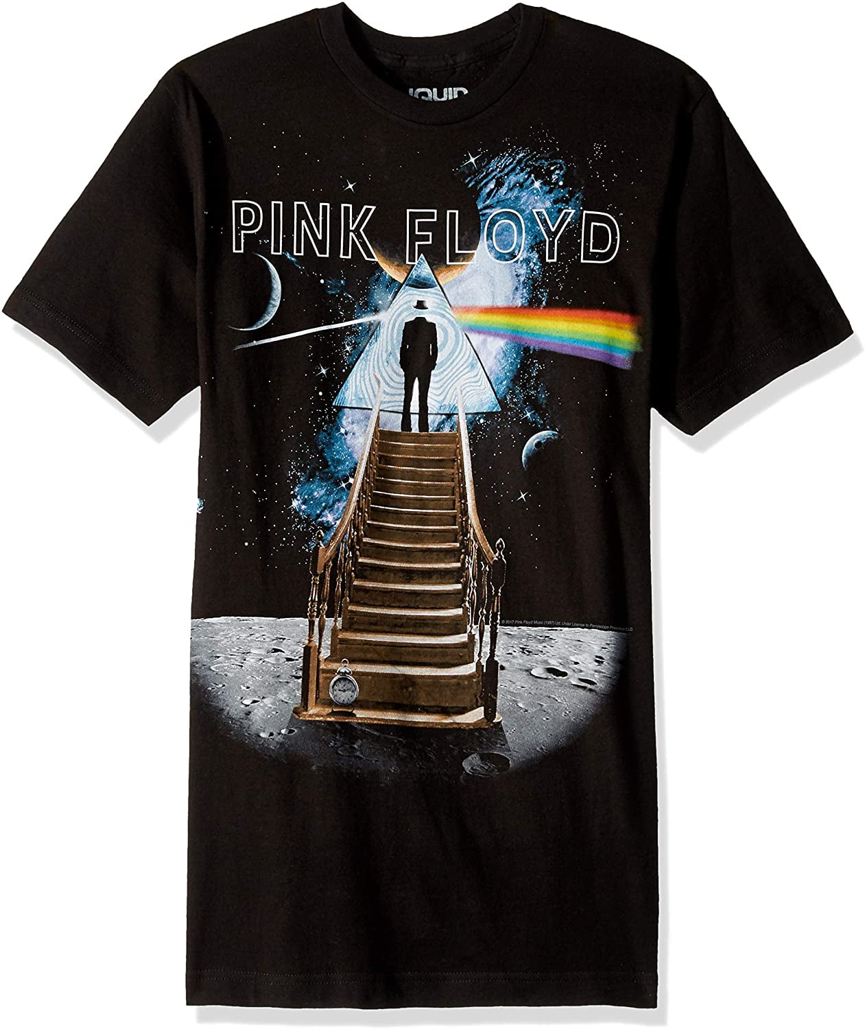 Pink Floyd Pink Floyd Stairway to the Moon Mens T Shirt Walmart