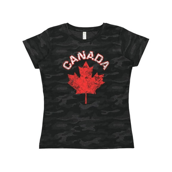 Inktastic Canada Maple Leaf Women's T-Shirt