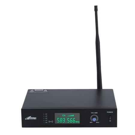 Karaoke player RADIGS RWM60U Professional UHF Headset & Guitar Instrument Wireless Microphone System DJ Karaoke Headset Microphone