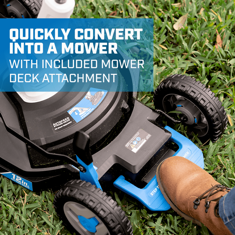 Black and Decker 20-volt Max 12-in 3-in-1 Compact Cordless Push Lawn Mower