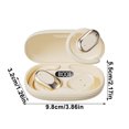 thumbnail image 3 of AI Real-Time Translation Earbuds, 144 Languages, Two-Way Translator Earbuds, Bluetooth, HD Sound, Multi-Mode Translating Earbuds for Travel, Business, Learning, Compatible with iOS & Android (Beige), 3 of 6