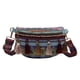 thumbnail image 1 of Bolso de pecho bohemio Retro Likrtyny con decoración de flecos azul, 1 of 9
