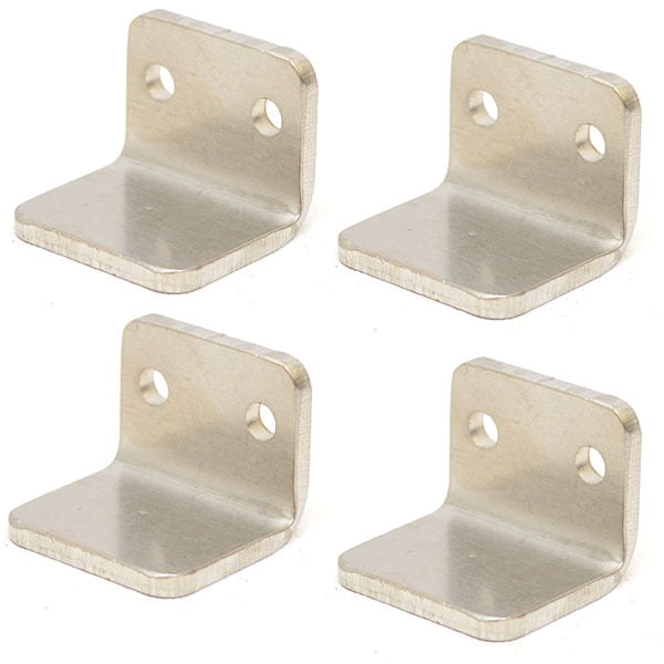 Ranger Boat Seat Brackets 9018178 1 1/8 x 1 1/4 Inch Aluminum (Set of 4)