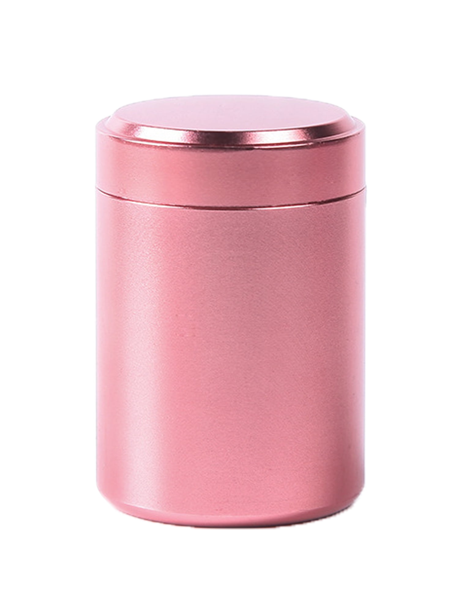  Premium Aluminum Metal Storage Tube - Airtight Smell Proof  Waterproof Vial Container - Odor Eliminating Rubber Seal (Rose Gold) :  Health & Household