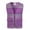 Purple, variant on VeFlora Unisex Mesh Safety Vest, High Visibility Reflective Work Vest with Multiple Pockets, Breathable Lightweight Security Vest for Construction, Volunteers, Outdoor Activities(Green/L)