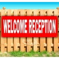 thumbnail image 1 of Welcome Reception 13 oz Vinyl Banner With Metal Grommets, 1 of 4