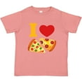 thumbnail image 3 of Inktastic I Love Pizza Boys or Girls Toddler T-Shirt, 3 of 5