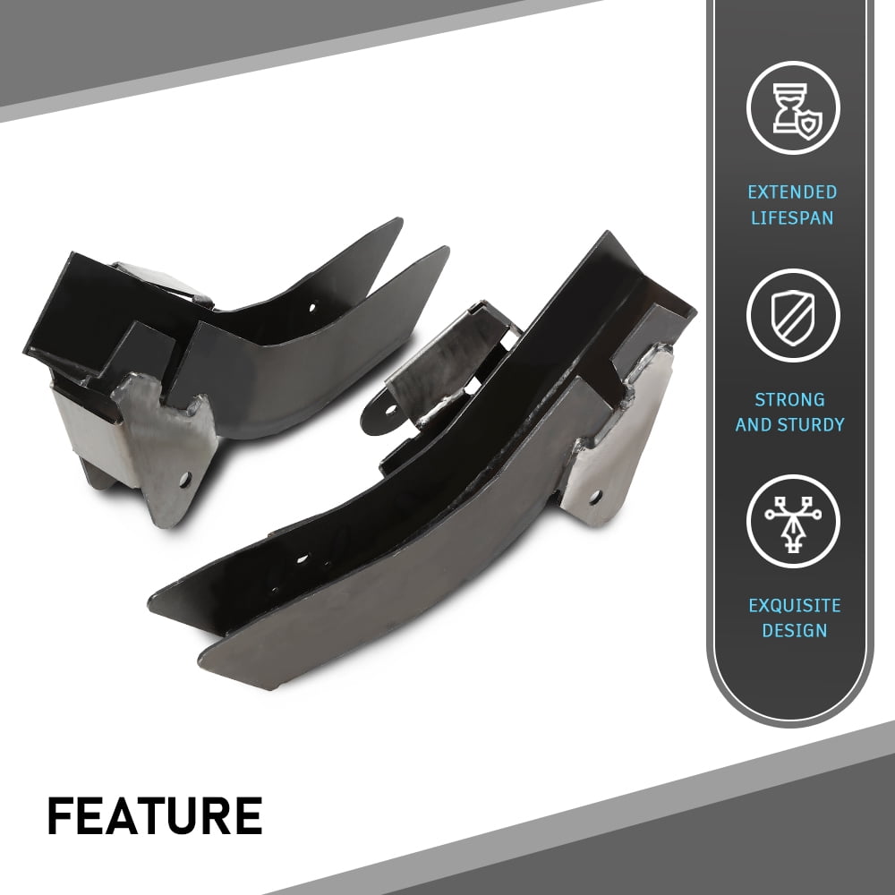 Pair Rear Trail Control Arm Frame Rust Repair Kit Fit For 1997-2006 Jeep Wrangler TJ