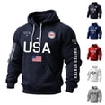 thumbnail image 4 of Men’s 250th Anniversary Patriotic Hoodie 250 Years American Hoodie 250 Anniversary Usa Sweatshirts 250th Patriotic 1776-2026 Plus Size Pullover, 4 of 4