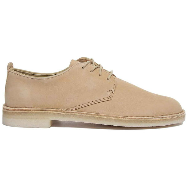 945 undgå Lejlighedsvis Clarks Desert London Men's Beeswax Leather Shoes In Beige Size 11 -  Walmart.com