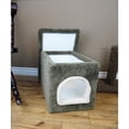 thumbnail image 4 of New Cat Condos Premier Litter Box Enclosure-Color:Blue,Size:Small, 4 of 5