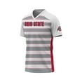 thumbnail image 2 of GameDay Greats #1 White Ohio State Buckeyes Lightweight Soccer Fashion Jersey, 2 of 4