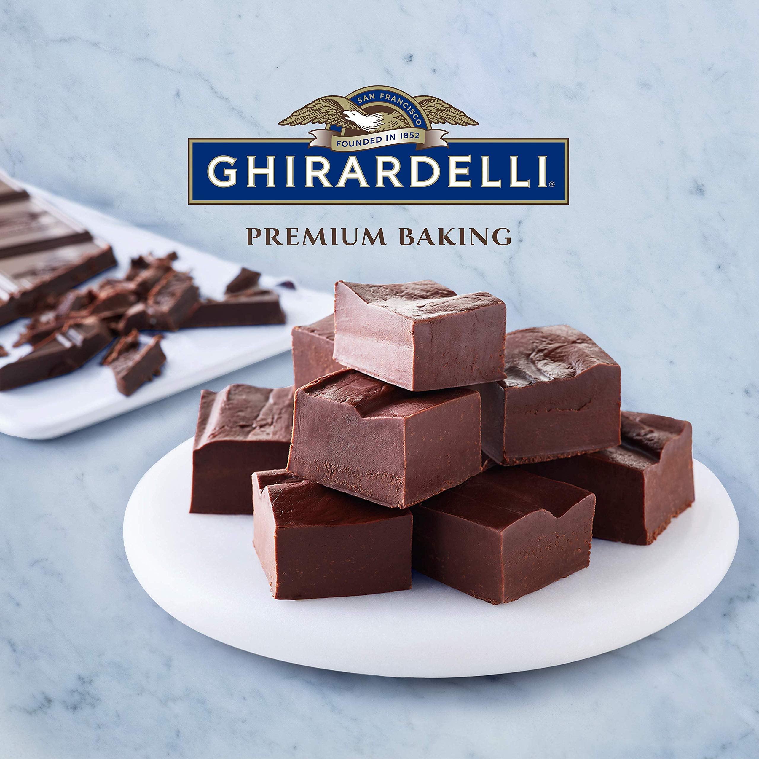 (Pack of 12) Ghirardelli Semi-Sweet Chocolate Premium Baking Bar, 4 oz