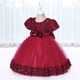 thumbnail image 2 of Vestido de niña de un año, vestido de princesa, vestido de niña de las flores, vestido de novia, falda abullonada, Europa y Estados Unidos, falda de pastel, 2 of 5