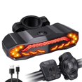 thumbnail image 2 of Rockbye Bicycle Rear Light Alarm Waterproof Rechargeable Scooter Bike, 2 of 7