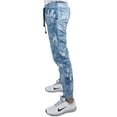thumbnail image 3 of Vibes Men's Relaxed Fit Printed Fleece Jogger Sweat Pants, 3 of 5