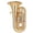 191-4V Gold Brass 4 Valves Nickel Silver Slides, variant on Miraphone 191 Series 5/4 BBb Tuba 191-4V Gold Brass 4 Valves Nickel Silver Slides