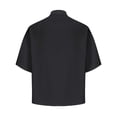 thumbnail image 5 of BADHUB Men's Sun Protection Cardigan Big and Tall Ice Silk Lightweight Front Open Cape Jacket Black, 5 of 8