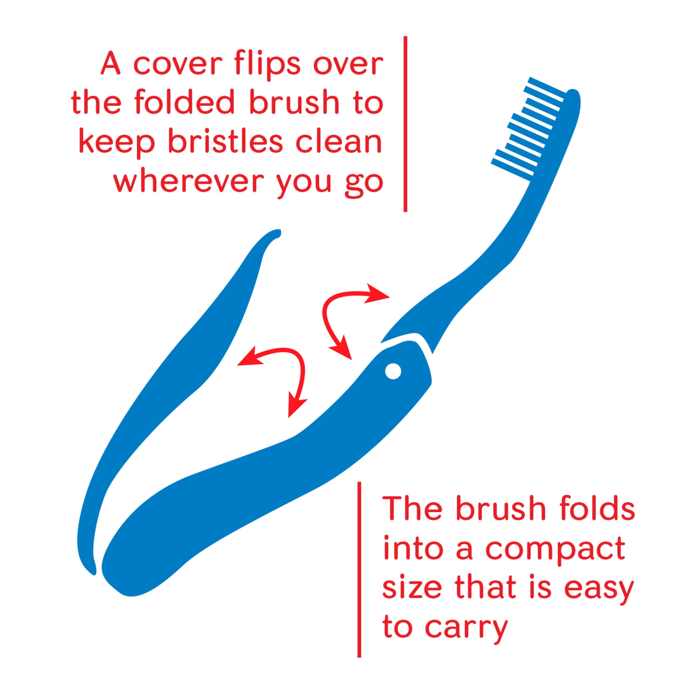 Colgate Adult Manual Travel Toothbrush, Soft