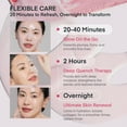 thumbnail image 3 of TEREZ & HONOR Collagen Face Mask: Korean Real Deep Bio Hydrogel Overnight Masks for Deep Hydration, Glowing, Pore Minimizing, Elasticity, 8 x 33g Fragrance-Free, 100 Da Ultra-Low Molecular Collagen, 3 of 7