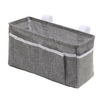 1*Storage Bag Bedside Caddy Bedside Storage Organizer Table Cabinet Hanging Storage Organizer Canvas Bedside Pocket Under Mattress Holder Bag for Book