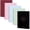 3, variant on A5 Spiral Notebook, 5 Pack Lined Journal Notebooks, with Double Pocket, Spiral Journals for Writing, 8mm College Ruled for School, Work Office spiral pack 1