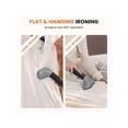 thumbnail image 3 of XC Standing Garment Steamer, 1500W Powerful Steamer For Clothes With Roll Wheels, 1.7L Water Tank For 55 Min Continuous Steaming, Professional Wrinkle Remover Heats In 45 Seconds, 3 of 9