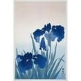 thumbnail image 2 of Ohara Koson 13x18 Gold Ornate Wood Frame and Double Matted Museum Art Print Titled - Irises (1925 - 1936), 2 of 4