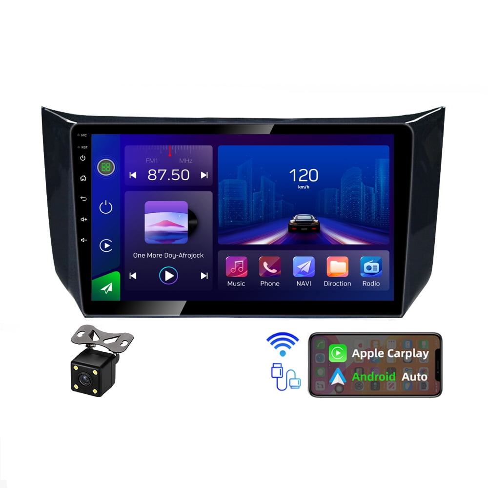 JMANCE Double Din Car Stereo GPS Navigation for Nissan Sentra Sylphy