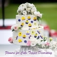 thumbnail image 5 of QZS Natural Dried Pressed Edible Flowers,Set of 48 Durable Cake Topper Decorating,Portable Dried Mix Viola Tricolor for Cupcake Toppers,Cocktails, 5 of 6