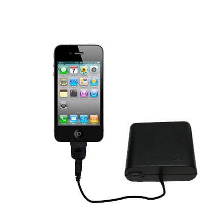 Portable Emergency AA Battery Charger Extender suitable for the Apple iPhone 4 - with Gomadic Brand TipExchange