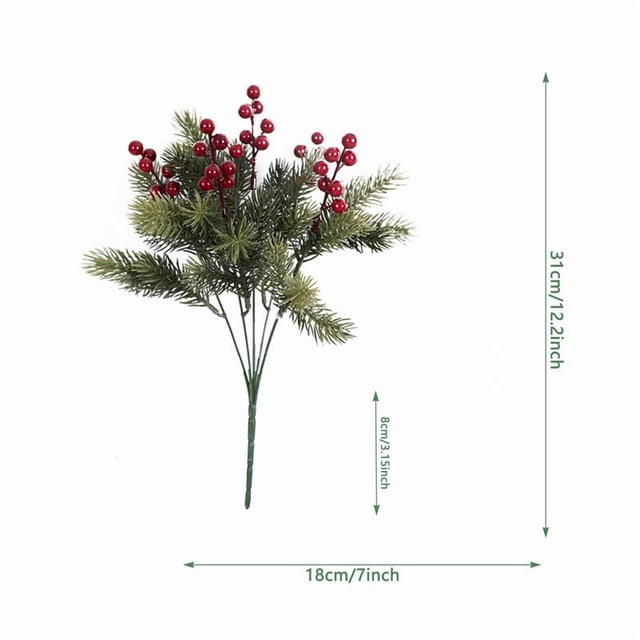 Flower Christmas Arrangement Green Decor Artificial Plant Christmas Tree Decorations Artificial Christmas Tree