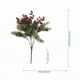 thumbnail image 2 of Artificial Azalea Flower Bouquet with Green Leaves for Wedding and Home Decor, 2 of 3