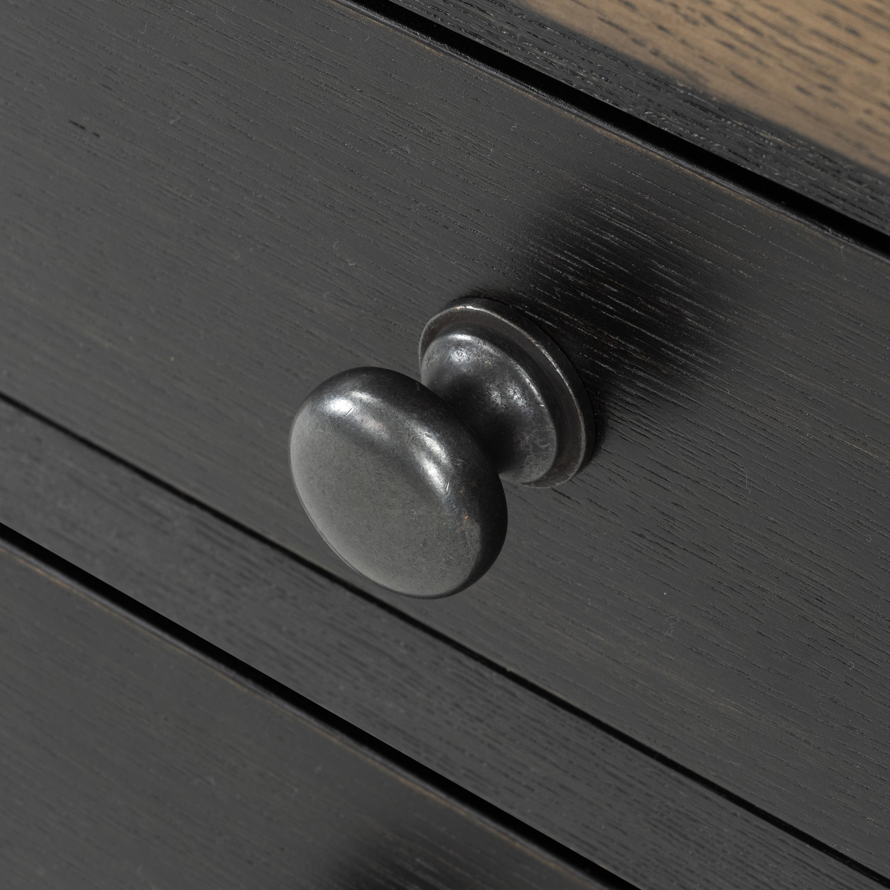 Furniture of America Millers Farmhouse 6-Drawer Dresser, Black