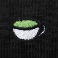 thumbnail image 2 of Dalix Lil Matcha Embroidered Cotton Tee Lightweight Jersey Mens in Black S Small, 2 of 5