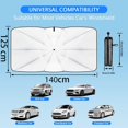 thumbnail image 3 of Parasol NQ para Parabrisas Plegable Universal 140 x 80 cm, 3 of 5