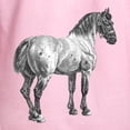 thumbnail image 3 of CafePress - Draft Horse Hooded Sweatshirt - Pullover Hoodie, Hooded Sweatshirt, 3 of 4