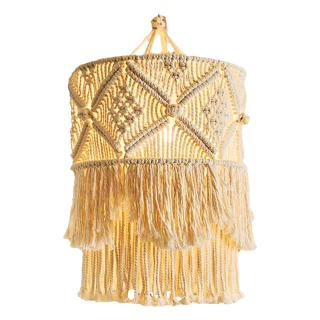 Pantalla de lámpara de macramé Advancent decoración del hogar Tipo 2