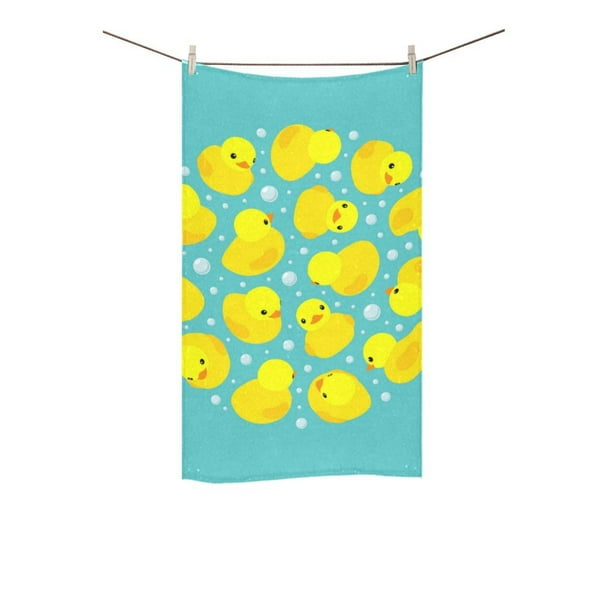 MKHERT Yellow Rubber Ducks Bath Towel Hand Towel Shower Towel Washcloth