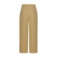 thumbnail image 6 of YueHuiYing Men's Baggy Sweatpants Fashion Wide Leg Casual Sweat Pants Drawstring Stretch Joggers with Pockets, 6 of 7
