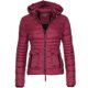 thumbnail image 1 of Puntoco Chaqueta De Mujer Chaqueta De Algodón Para Mujer Chaqueta De Algodón De Color Sólido Ajustada Chaqueta Con Capucha Cálida Con Cremallera Liquidación De Navidad Puntoco Puntoco-61, 1 of 2