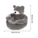 thumbnail image 3 of Cama desmontable lavable para osos de peluche | Esterilla cálida y cómoda para gatos para perro | Soporte profundo para el sueño, forro polar de felpa, parte inferior antideslizante | Camas para, 3 of 6