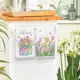 thumbnail image 2 of Sm:)e Bloom Sping Tulips Kitchen Towels Set of 2, 18x26 Inch, 2 of 6