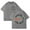 Gray, variant on Larry June Doing It for Me Summer streetwear men's and women's fashionable round neck washed cotton T-shirt - short sleeved top