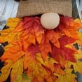 thumbnail image 3 of Cateissary 2 unids/set Artificial de otoño de larga duración con gnomos Hojas de arce coronas de otoño Decoración del hogar, 3 of 6