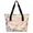 Multicolor 2, variant on Mountain Tote Bag for Women, Lightweight Waterproof Large Shoulder Handbag with Zipper for Travel Gym Work Shopping, Black and White Forest Nature