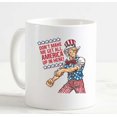 thumbnail image 3 of Coffee Mug Uncle Sam American Wood American Flag White Coffee Mug Funny Gifts Cup, 3 of 3