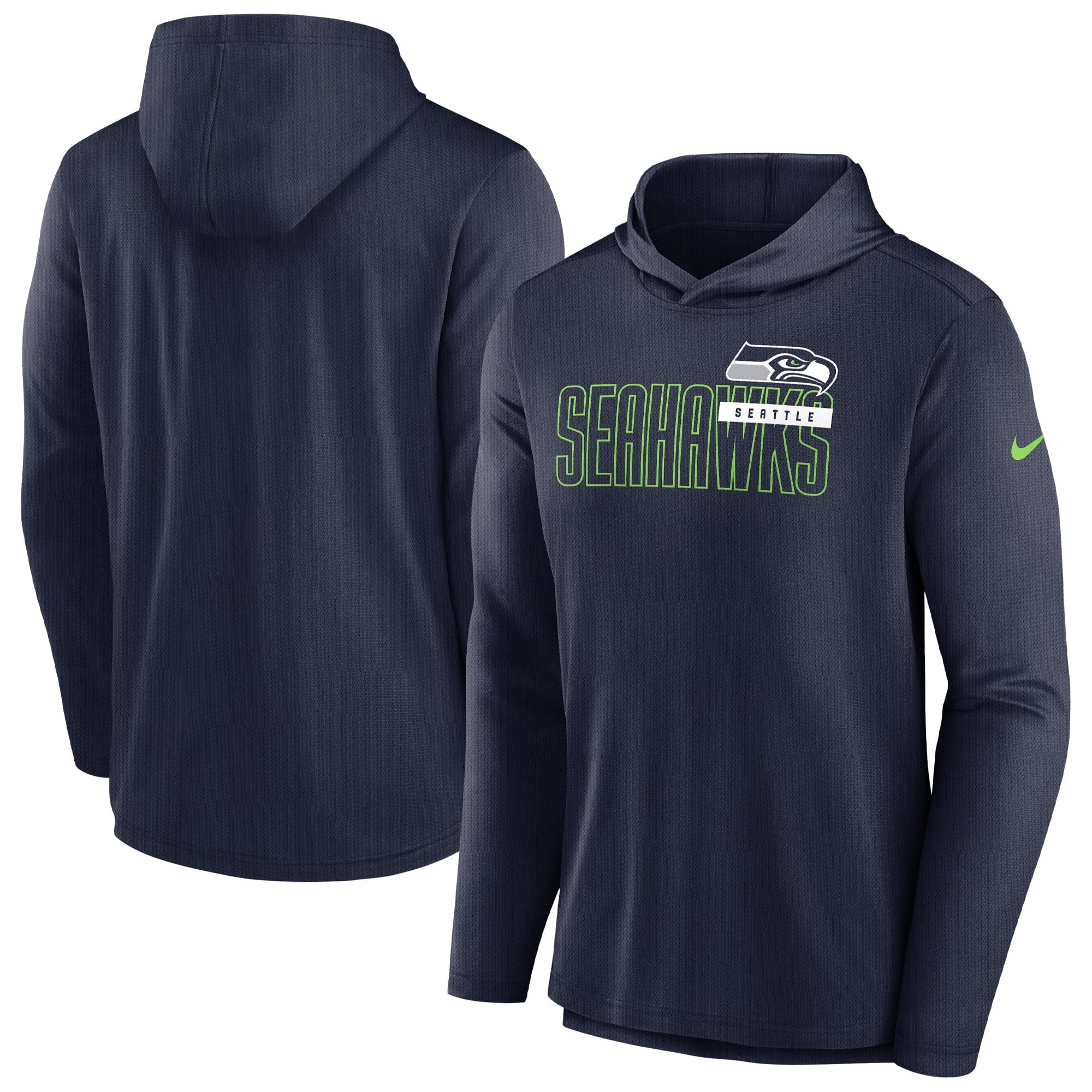 Men's Nike College Navy Seattle Seahawks Primetime-Club Logo