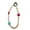 Smiley Pearl-wristband, variant on Unisex Beaded Phone Case Holder Stylish Crossbody Chain Strap General Phone Strap Beaded Phone Case Strap for Outdoor