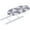 Fashion square, variant on Keenso Mini Ironing Board Foldable Sleeve Cuffs Collars Ironing Table for Home Travel Use,Ironing Table